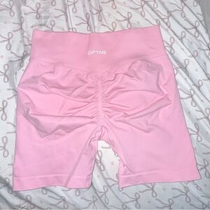 DFYNE Women's Pink Athletic Shorts